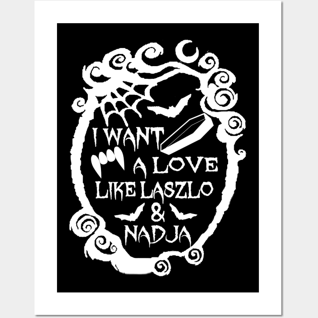 Love Like Laszlo and Nadja Wall Art by CreatingChaos